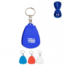 Portable Pill Cutter Container Box Keychain